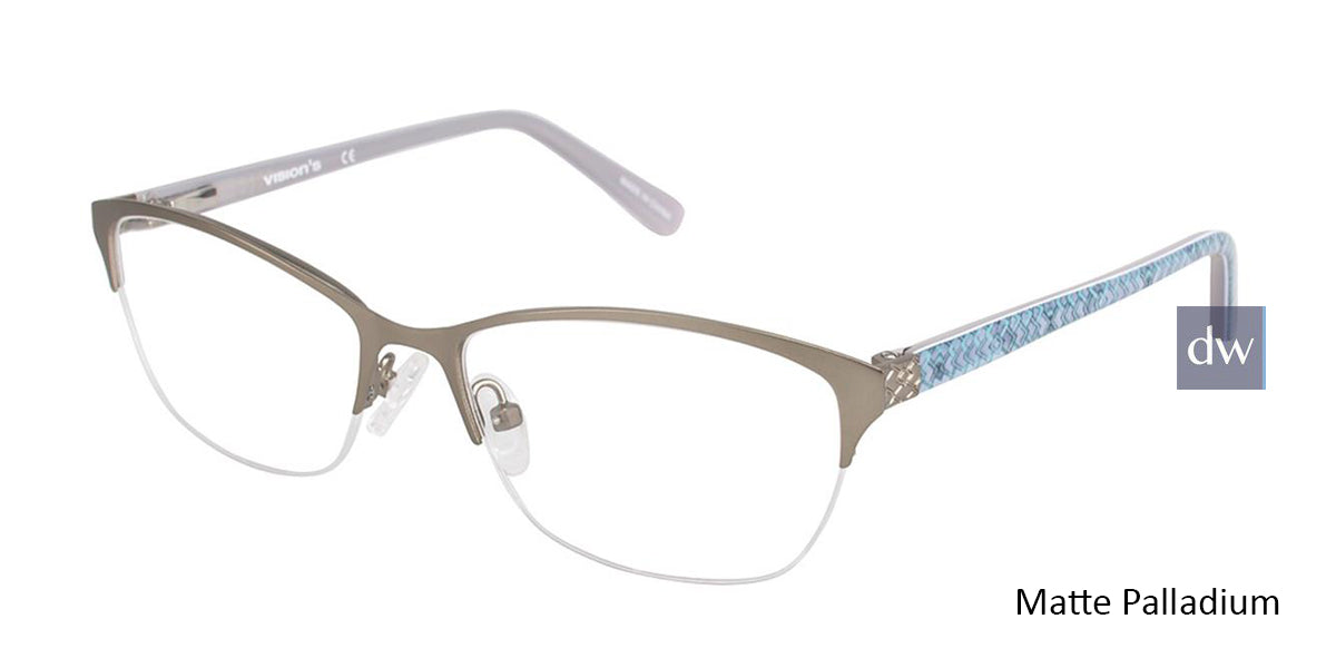 Matte Palladium (c03) Vision's 232 Eyeglasses.