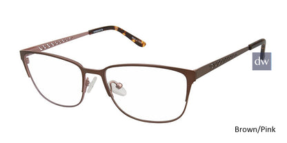 Brown/Pink (c02) Vision's 236 Eyeglasses.