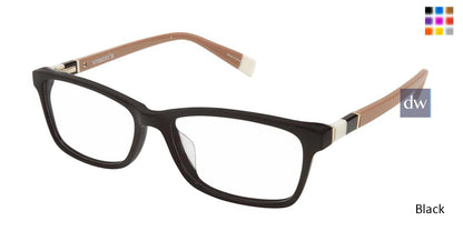 Black (c01) Vision's 239 Eyeglasses.