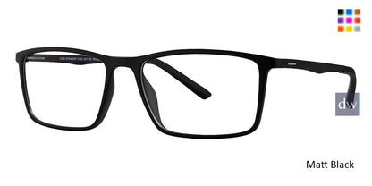 Matt Black Vivid Collection Vivid 2017 Eyeglasses.