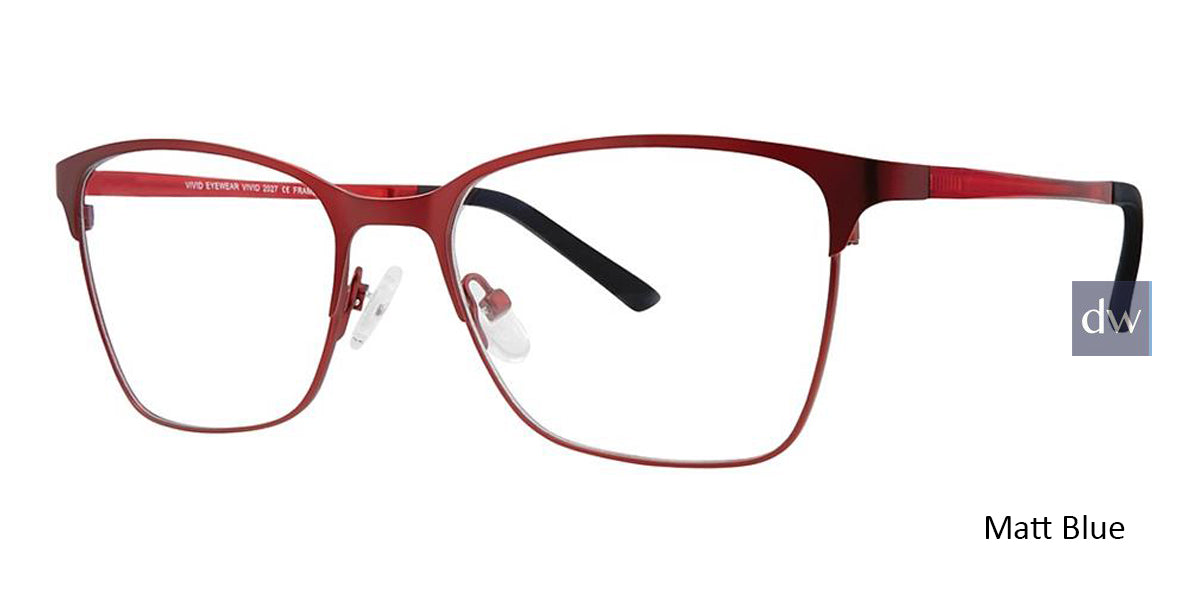 Matt Wine Vivid 2027 Eyeglasses.