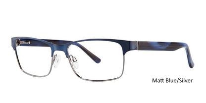 Matt Blue/Silver Vivid 383 Eyeglasses