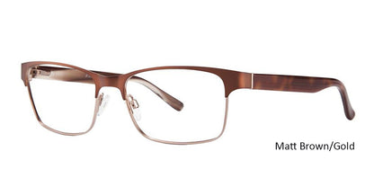 Matt Brown/Gold Vivid 383 Eyeglasses.