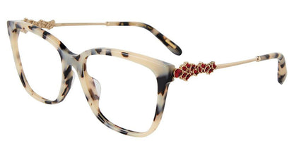 WHITE BLACK TORT        Chopard VCH361S Eyeglasses