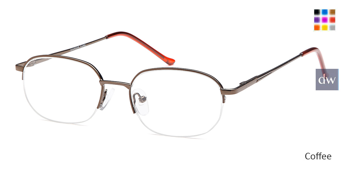 Coffee Capri Versailles Palace Windsor Eyeglasses.