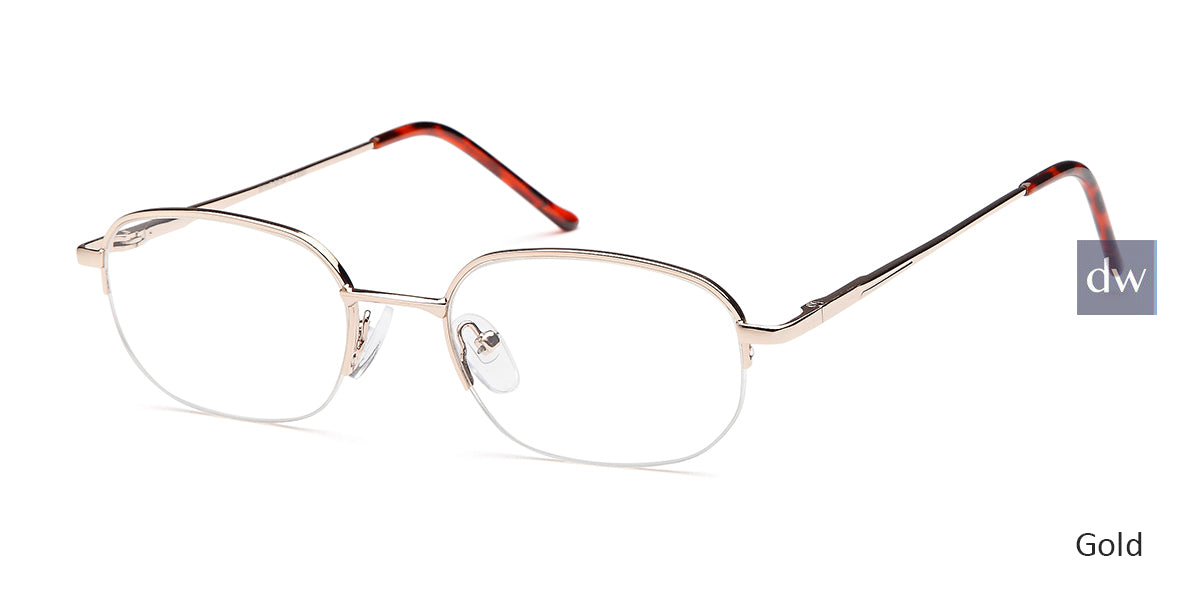 Gold Capri Versailles Palace Windsor Eyeglasses.