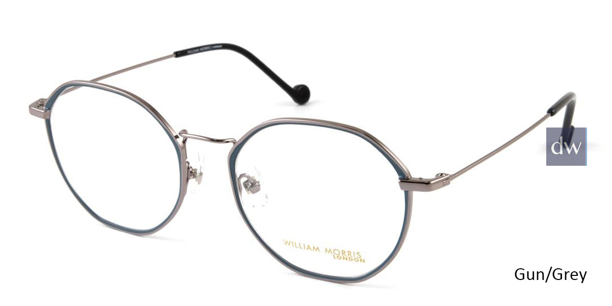Gun/Grey William Morris London WM50099 Eyeglasses.