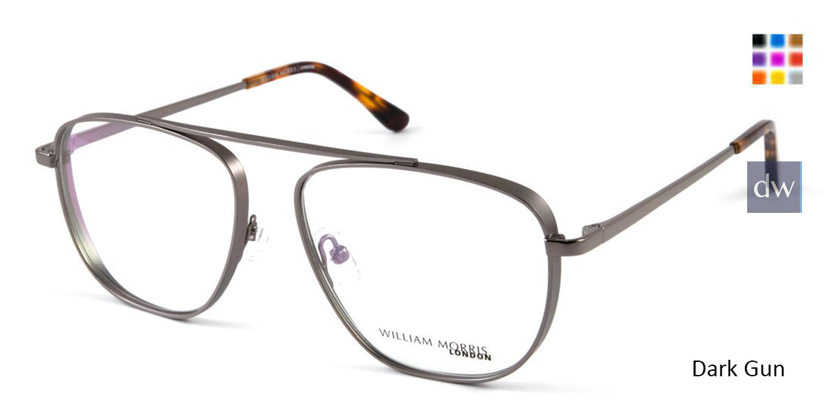 Dark Gun William Morris London WM50108 Eyeglasses.