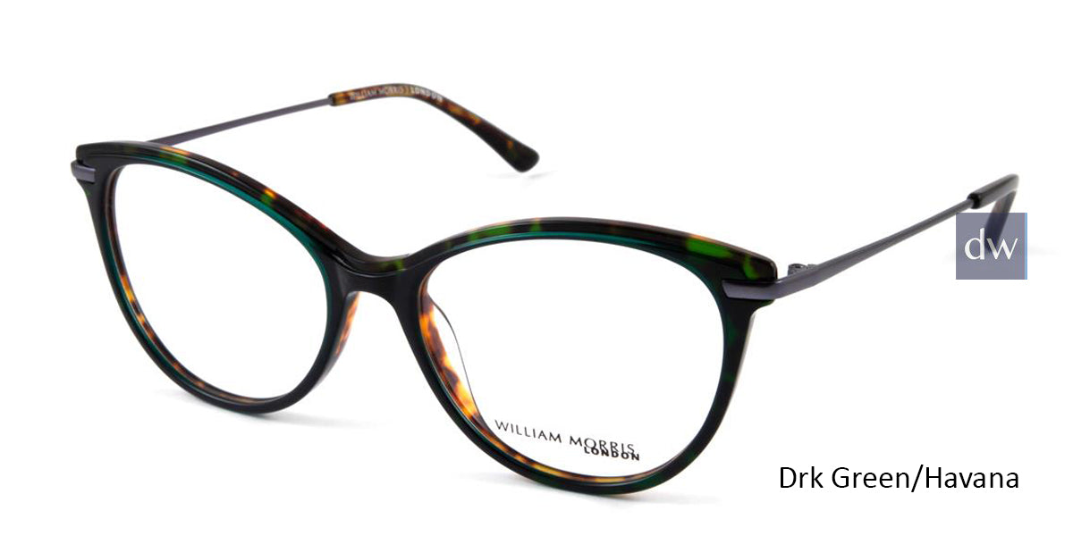 Drk Green/Havana William Morris London WM50116 Eyeglasses.