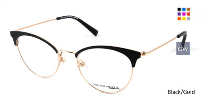 Black/Gold William Morris London WM50120 Eyeglasses.