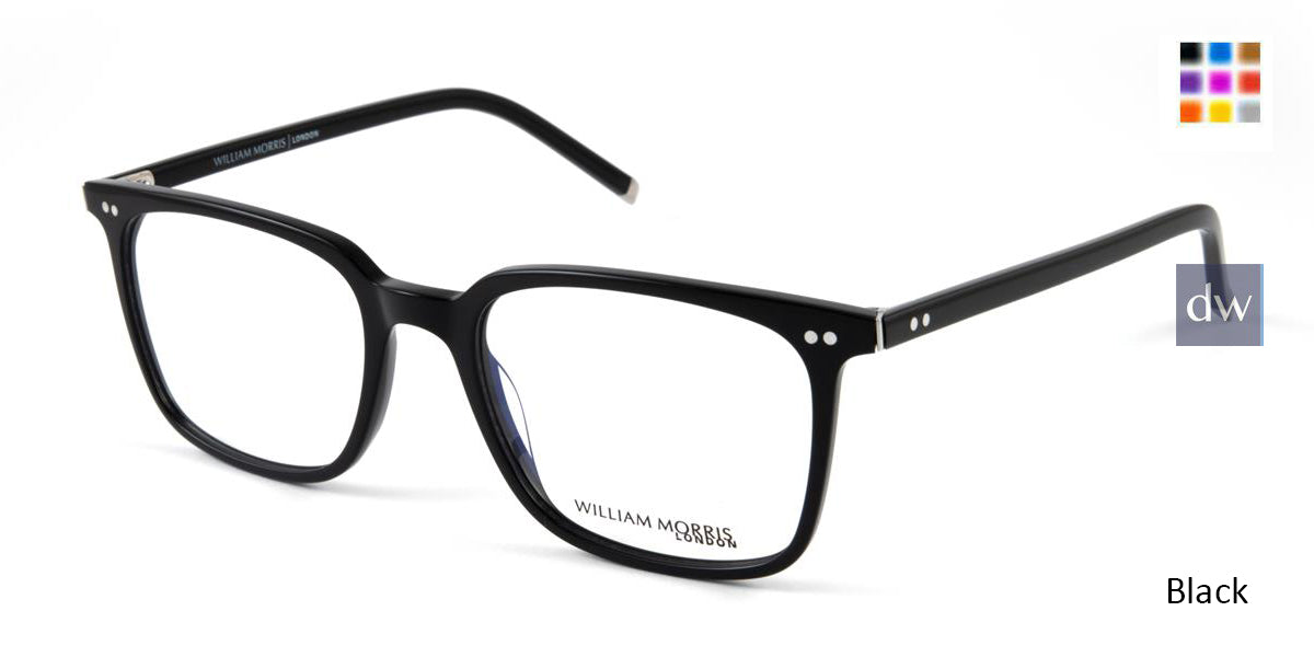 Black William Morris London WM50126 Eyeglasses.