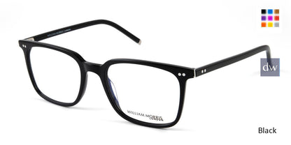 Black William Morris London WM50126 Eyeglasses.