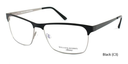 Black(C3) William Morris London WMADAM Eyeglasses.