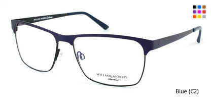 Blue(C2) William Morris London WMADAM Eyeglasses.