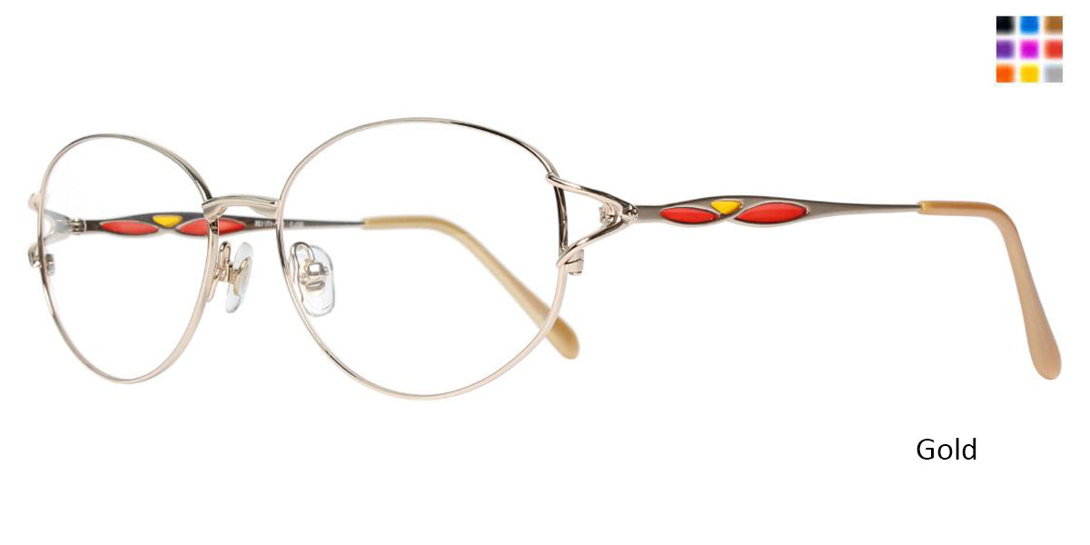 Gold WOMANS DAY 102 Eyeglasses