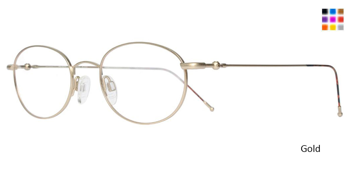 Gold WOMANS DAY 107 Eyeglasses
