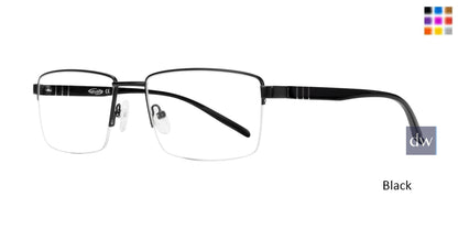 Black Eight To Eighty Walter Eyeglasses.