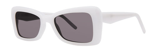 White      Vera Wang Loop Sunglasses