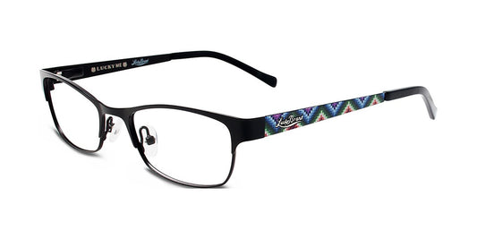 Black Lucky Kid Wiggle Eyeglasses - Teenager