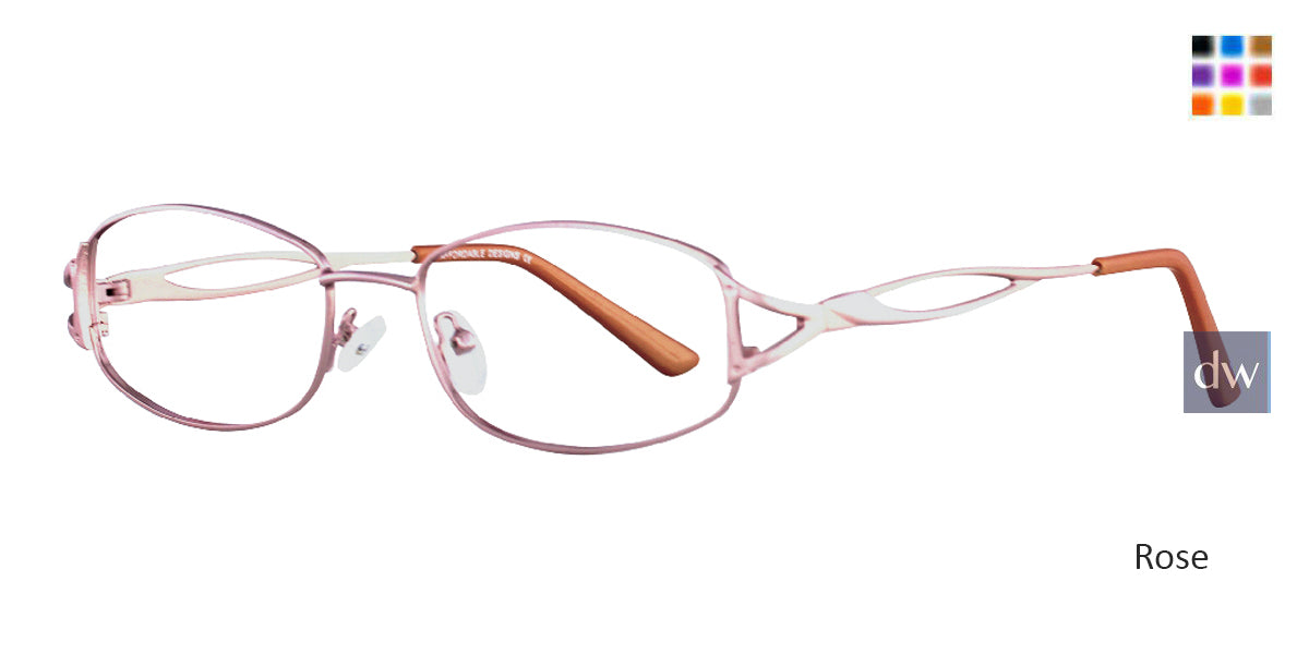 Rose Affordable Designs Wilma Eyeglasses.