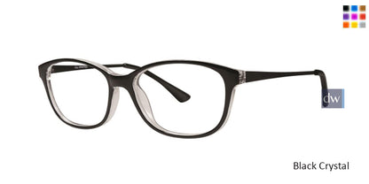 Black Crystal Gallery Winifred Eyeglasses
