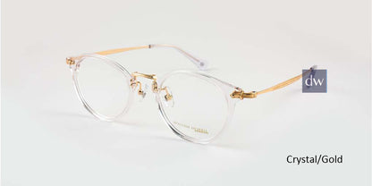 Crystal/Gold William Morris London WM50029 Eyeglasses - Teenager.