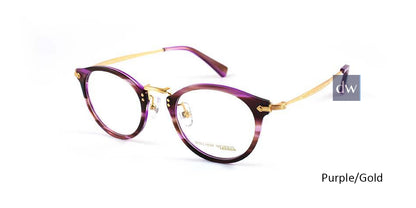 Purple/Gold William Morris London WM50029 Eyeglasses - Teenager.