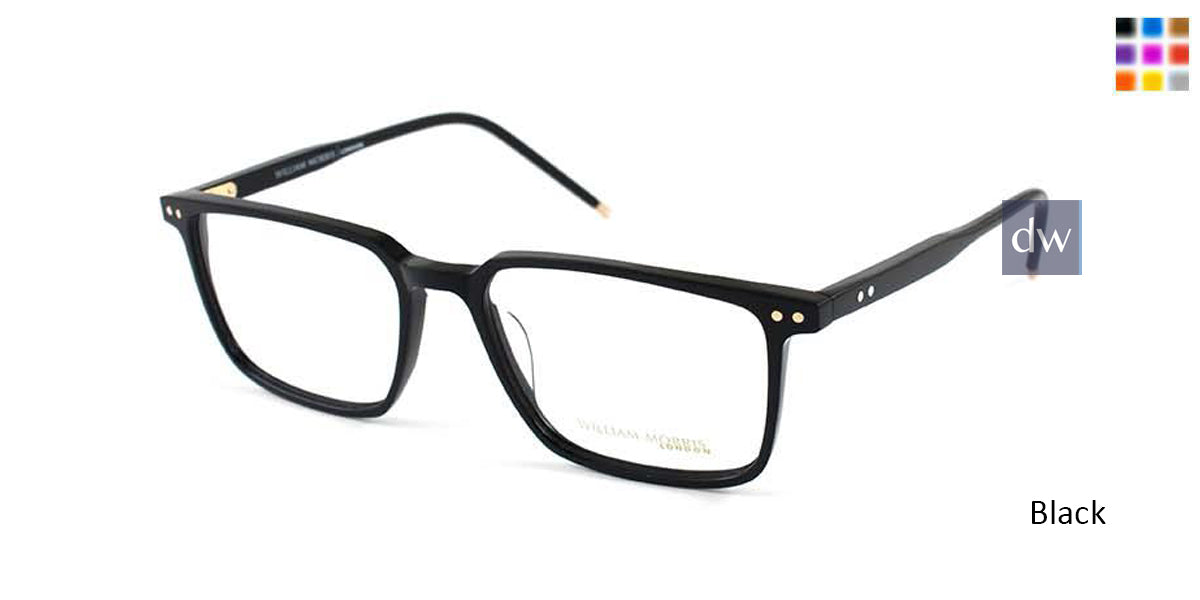 Black William Morris London WM50064 Eyeglasses.