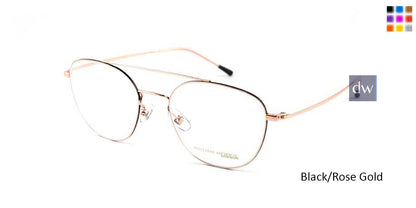Black/Rose Gold William Morris London WM50066 Eyeglasses.