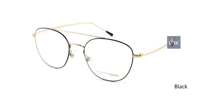 Black William Morris London WM50066 Eyeglasses.