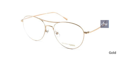 Gold William Morris London WM50069 Eyeglasses.
