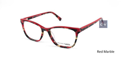 Red Marble William Morris London WM50076 Eyeglasses.