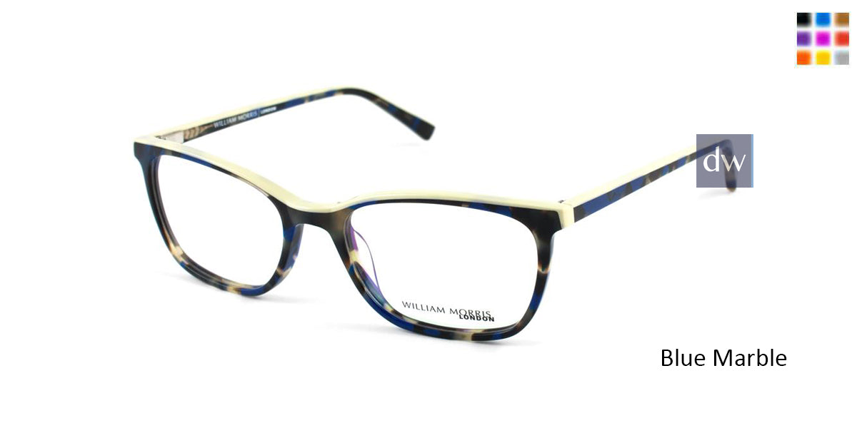 Blue Marble William Morris London WM50077 Eyeglasses.