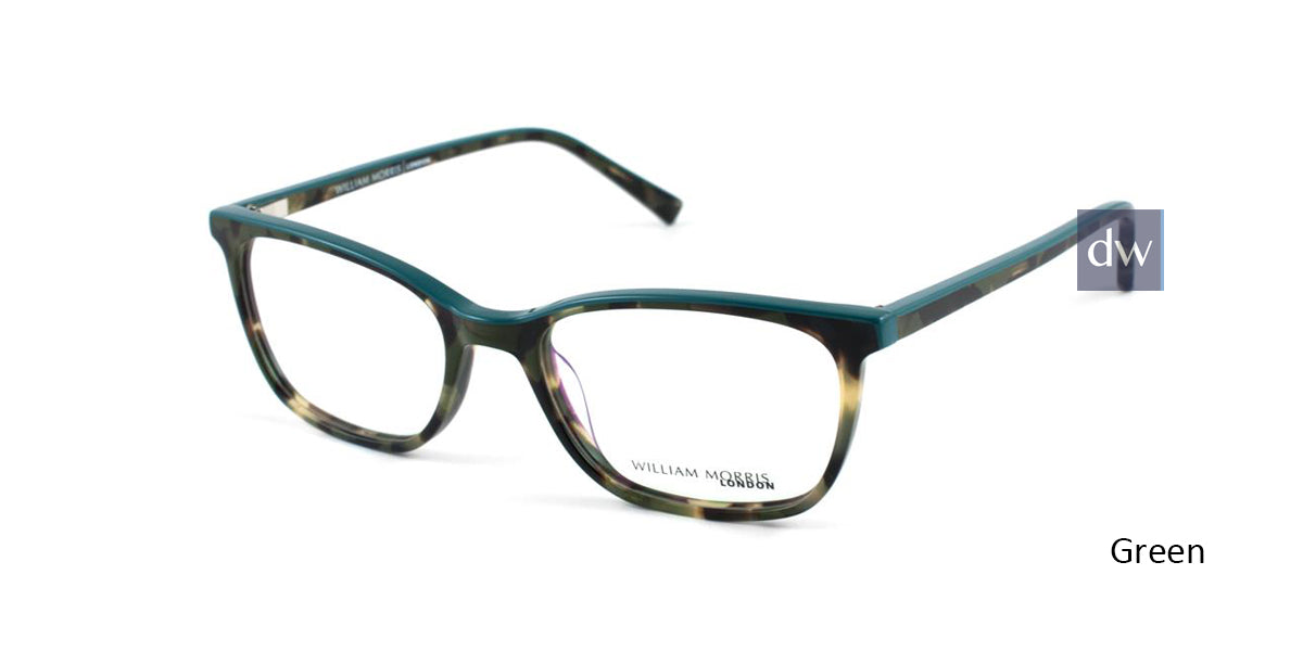 Green William Morris London WM50077 Eyeglasses.
