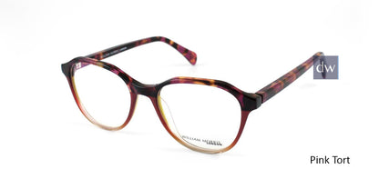 Pink Tort William Morris London WM50078 Eyeglasses.