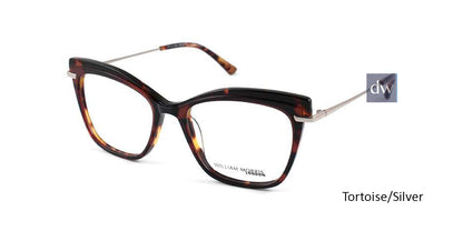 Tortoise/Silver William Morris London WM50091 Eyeglasses.