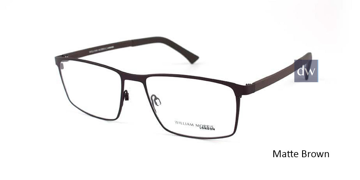 Matte Brown William Morris London WM50094 Eyeglasses.