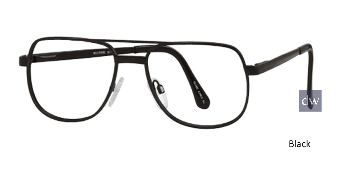 Black Wolverine W001 Safety Eyeglasses