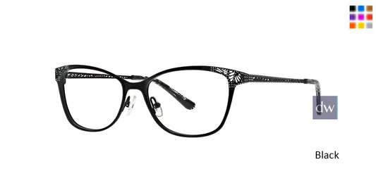 Black Xoxo Caspar Eyeglasses.