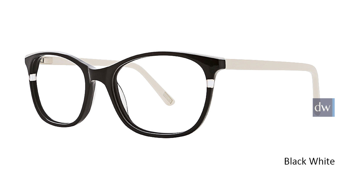 Black/White Xoxo Trinidad Eyeglasses