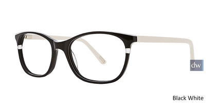 Black/White Xoxo Trinidad Eyeglasses