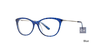 Blue Xoxo Terra Eyeglasses.