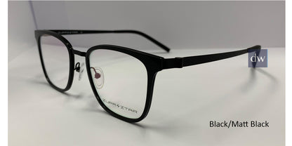 Black/Matt Black Zupa Ztar Zz448A Eyeglasses - Teenager.