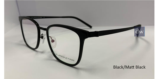 Black/Matt Black Zupa Ztar Zz448A Eyeglasses - Teenager.