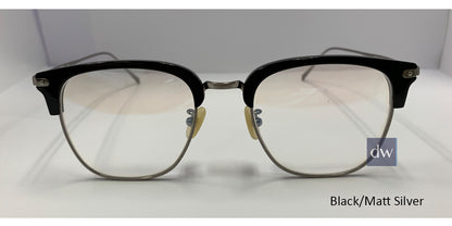 Black/Matt Silver Zupa Ztar Zz 8001A Eyeglasses.