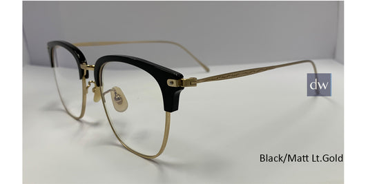 Black/Matt Lt.Gold Zupa Ztar Zz 8001B Eyeglasses.
