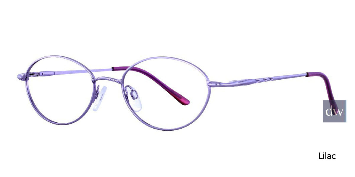Lilac Affordable Designs Agnes Eyeglasses.
