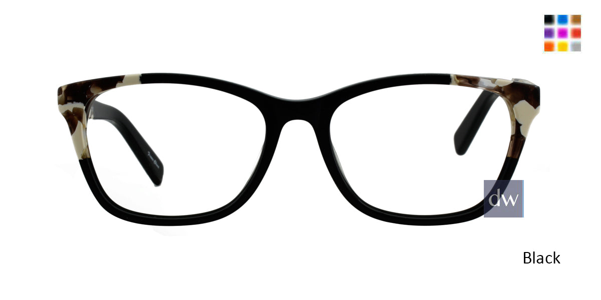 Black ST. MORITZ Altura Eyeglasses