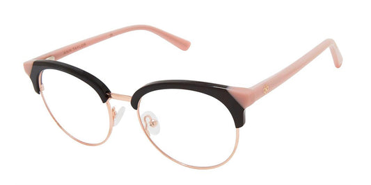 Black/Blush Ann Taylor AT335 Eyeglasses.