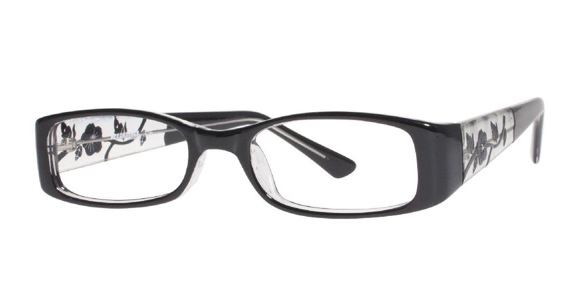 Black Affordable Designs Aurora Eyeglasses.